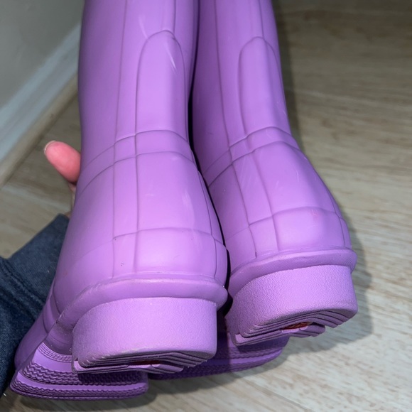 Hunter Boots - Purple - Tall NWOT - Picture 7 of 14